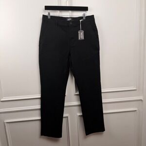 Grizzly Griptape Mens Relaxed Chinos Black Skate Pants TB20050 32x30 NEW